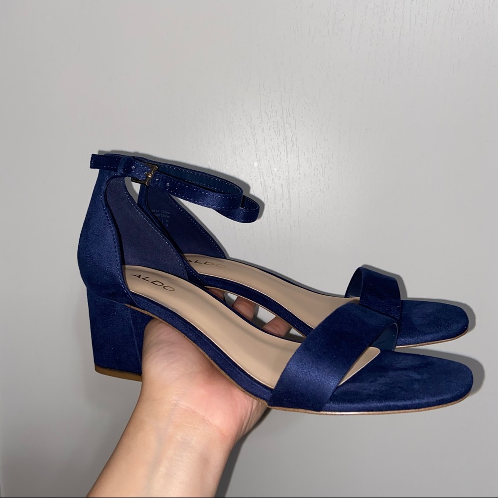 Aldo Blue Heels